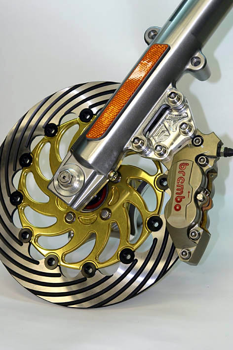 brembo ブレーキキャリパー メッキ 国内在庫あり brembo リア キャリパー 2pod 34φ 赤 bマーク